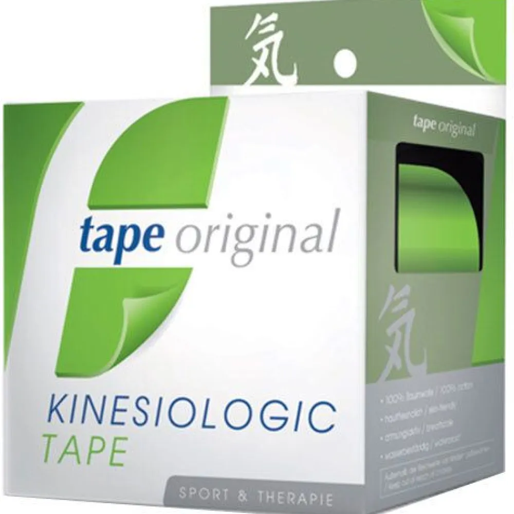 Kinesio tape original grün 5 cm x 5 m|Kinesiologic Tape Online