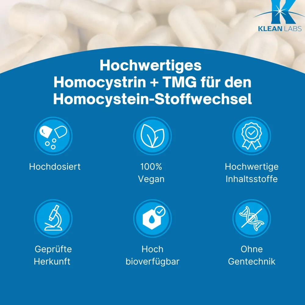 Klean Labs Homocystrin + TMG| Online