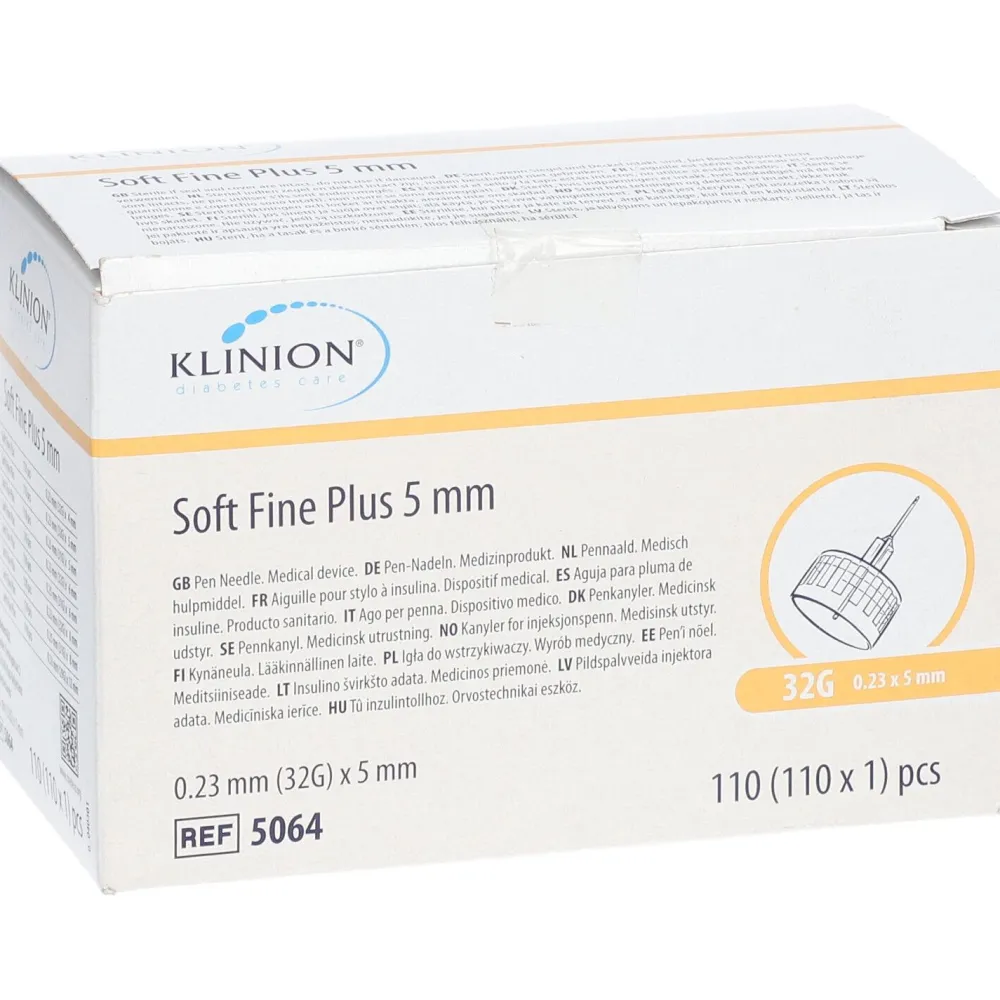 KLINION Soft fine plus Pen-Nadeln 0,23x5 mm 32 G 110 St> Clearance