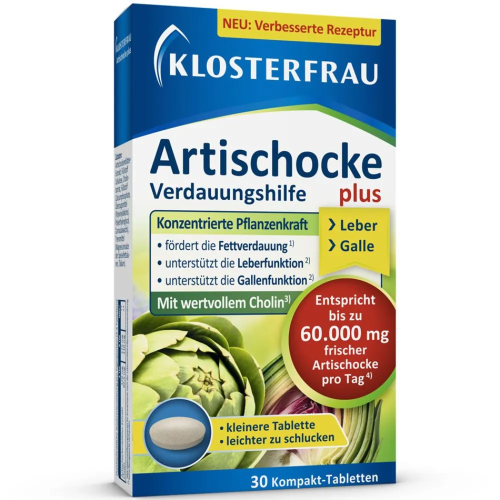 Artischocke Verdauungshilfe plus>Klosterfrau