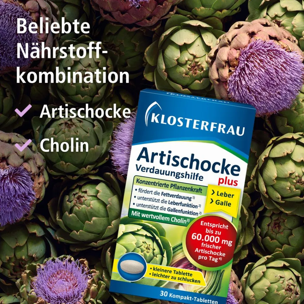Artischocke Verdauungshilfe plus>Klosterfrau