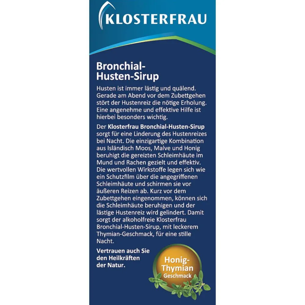 Bronchial-Husten-Sirup>Klosterfrau Outlet