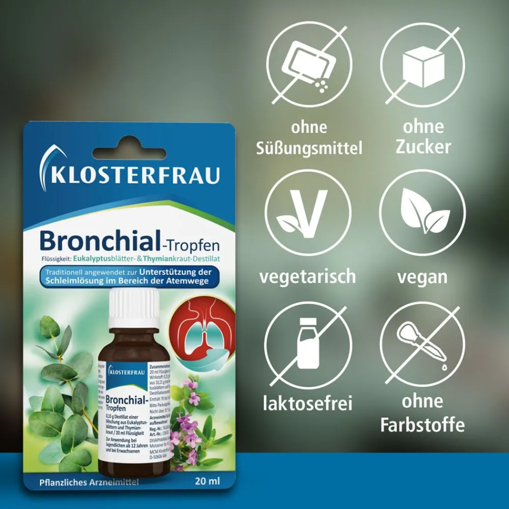 Broncholind® Bronchial-Tropfen|Klosterfrau Outlet