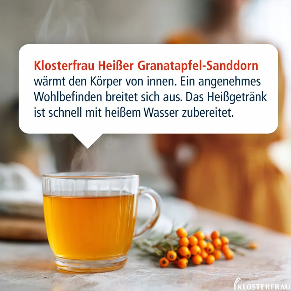 Broncholind® Heißer Granatapfel-Sanddorn|Klosterfrau Best