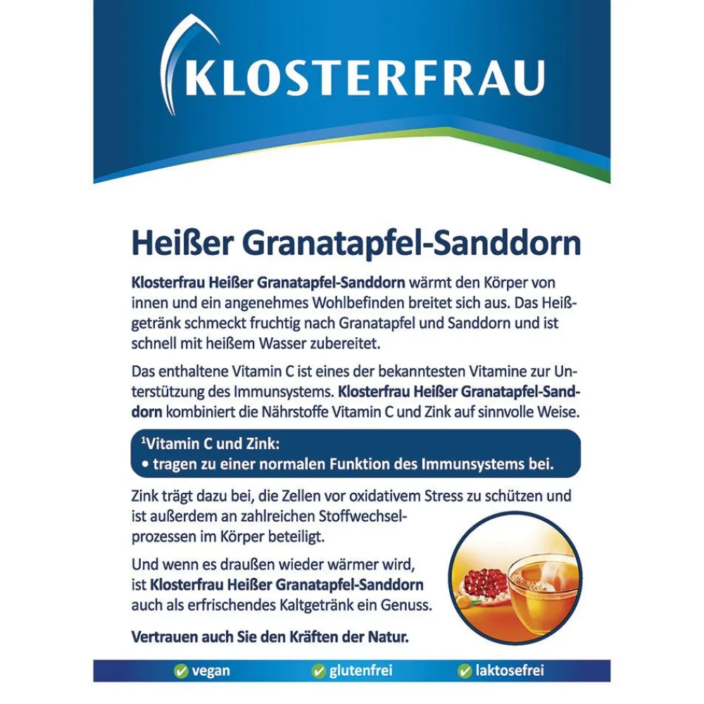 Broncholind® Heißer Granatapfel-Sanddorn|Klosterfrau Best