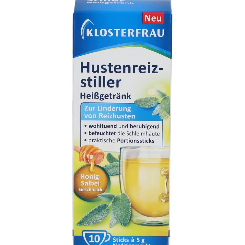 ® Hustenreizstiller Heißgetränk Honig-Salbei|Klosterfrau Online