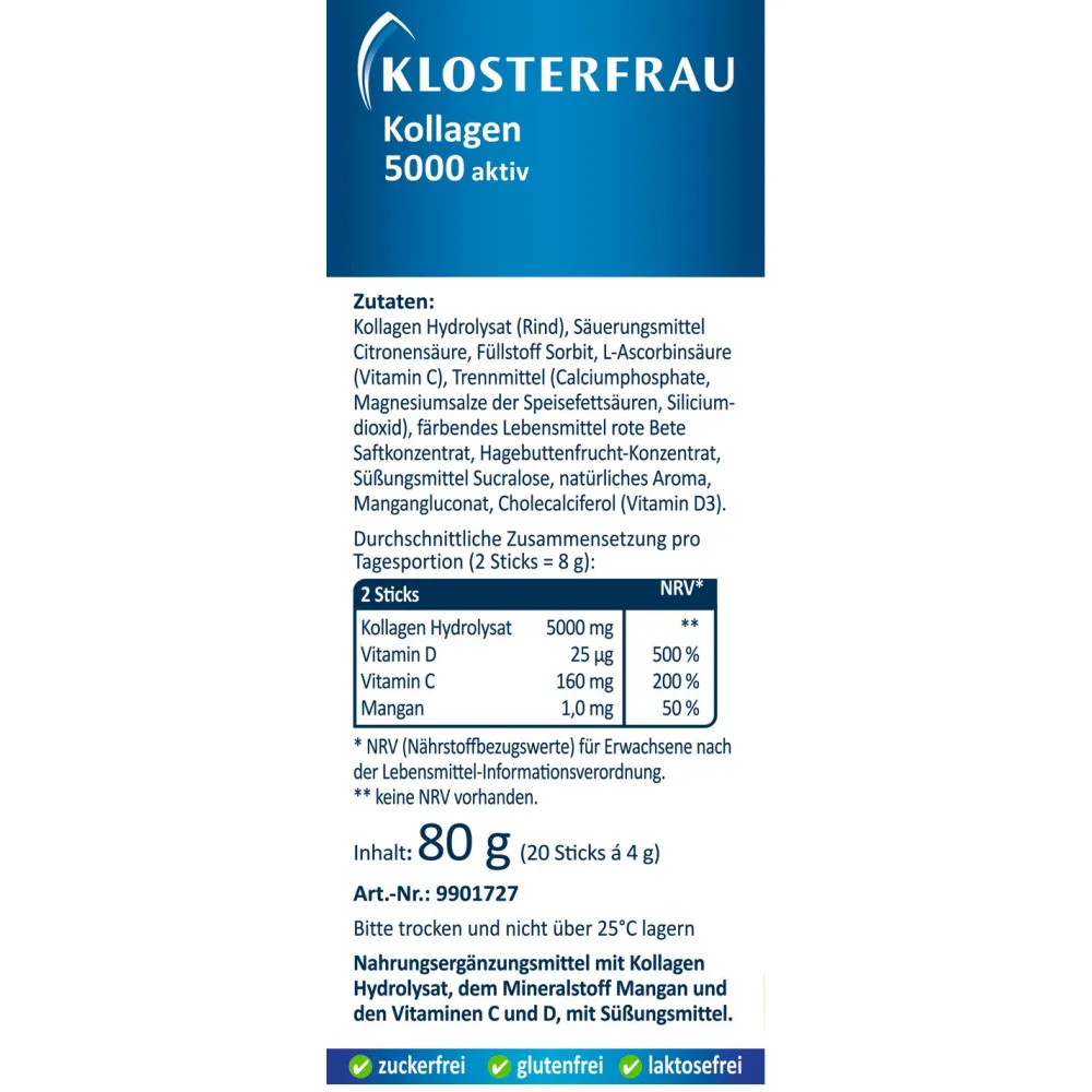 Kollagen 5000 aktiv|Klosterfrau Hot