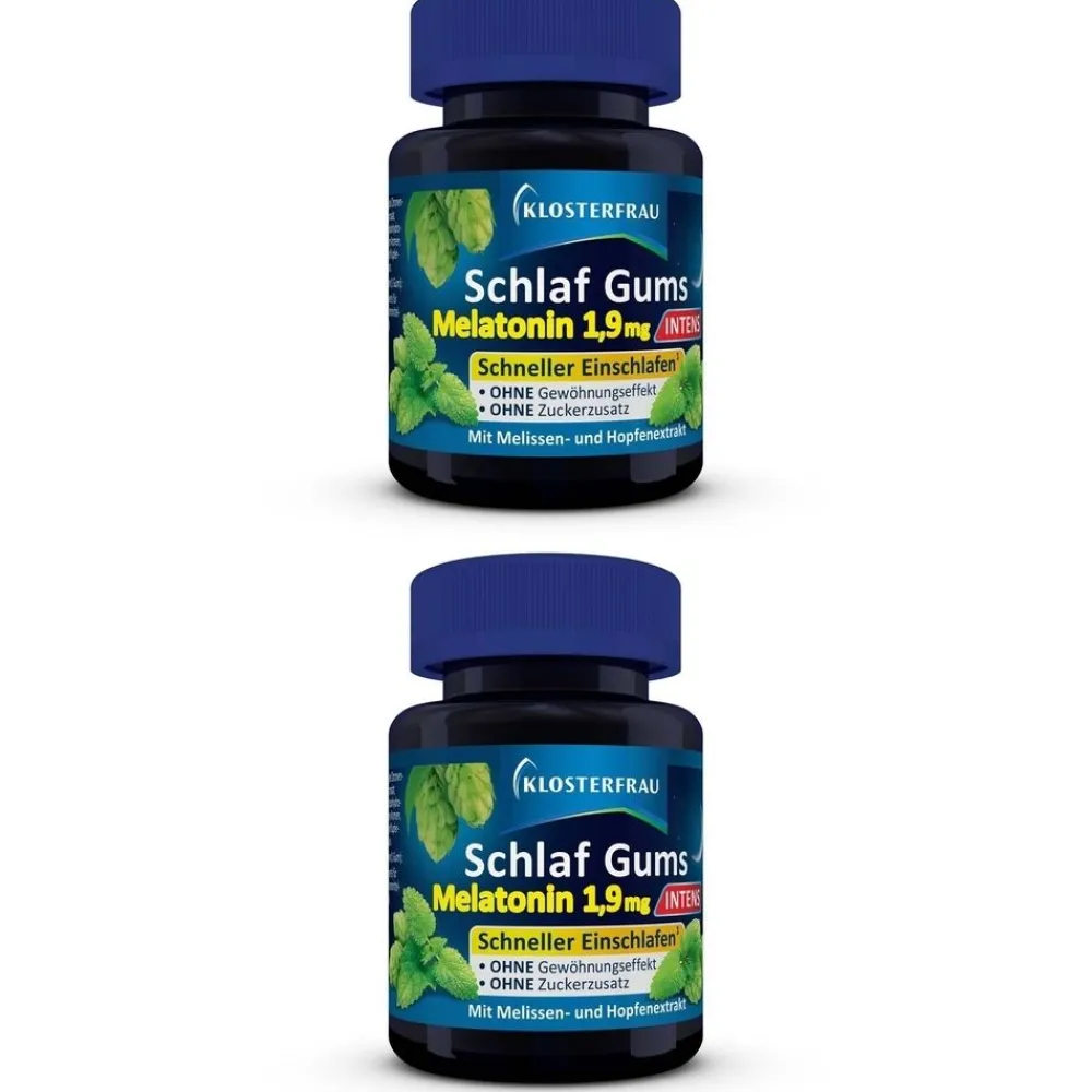 Klosterfrau Schlaf Gums Melatonin 1,9 mg Intens| New