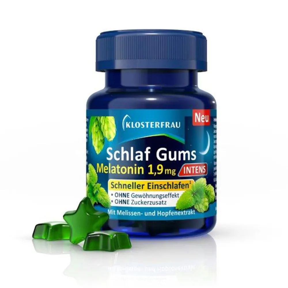 Schlaf Gums Melatonin 1,9 mg Intens>Klosterfrau Online