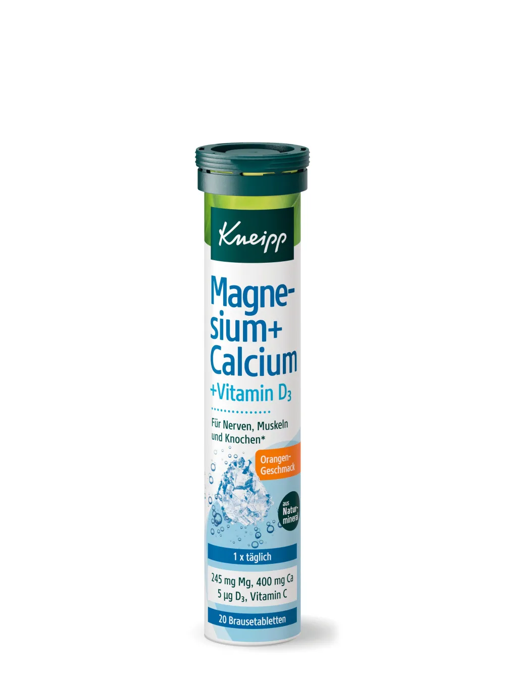 ® Magnesium + Calcium + D3 Brausetabletten|Kneipp New