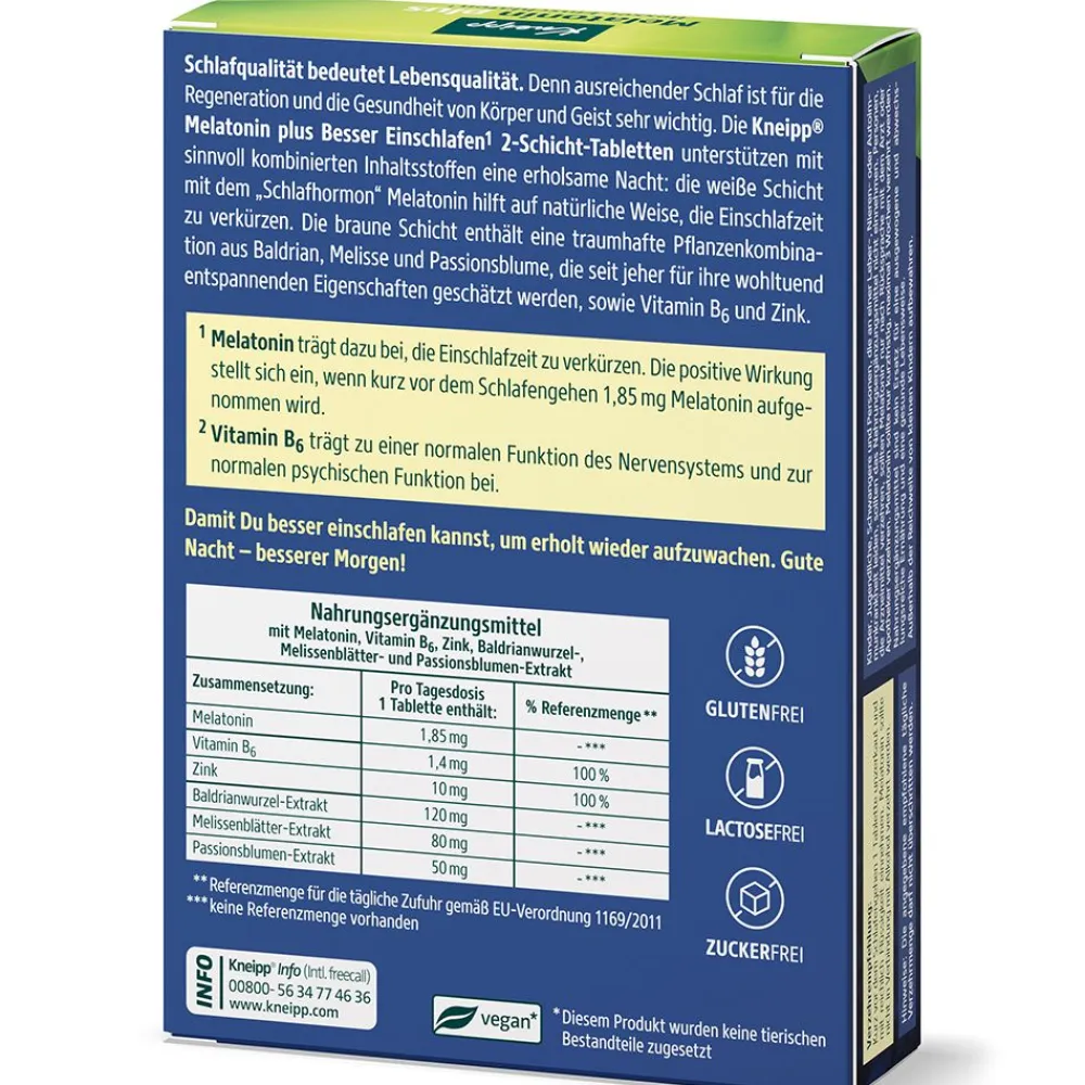 Melatonin plus Besser Einschlafen>Kneipp Outlet