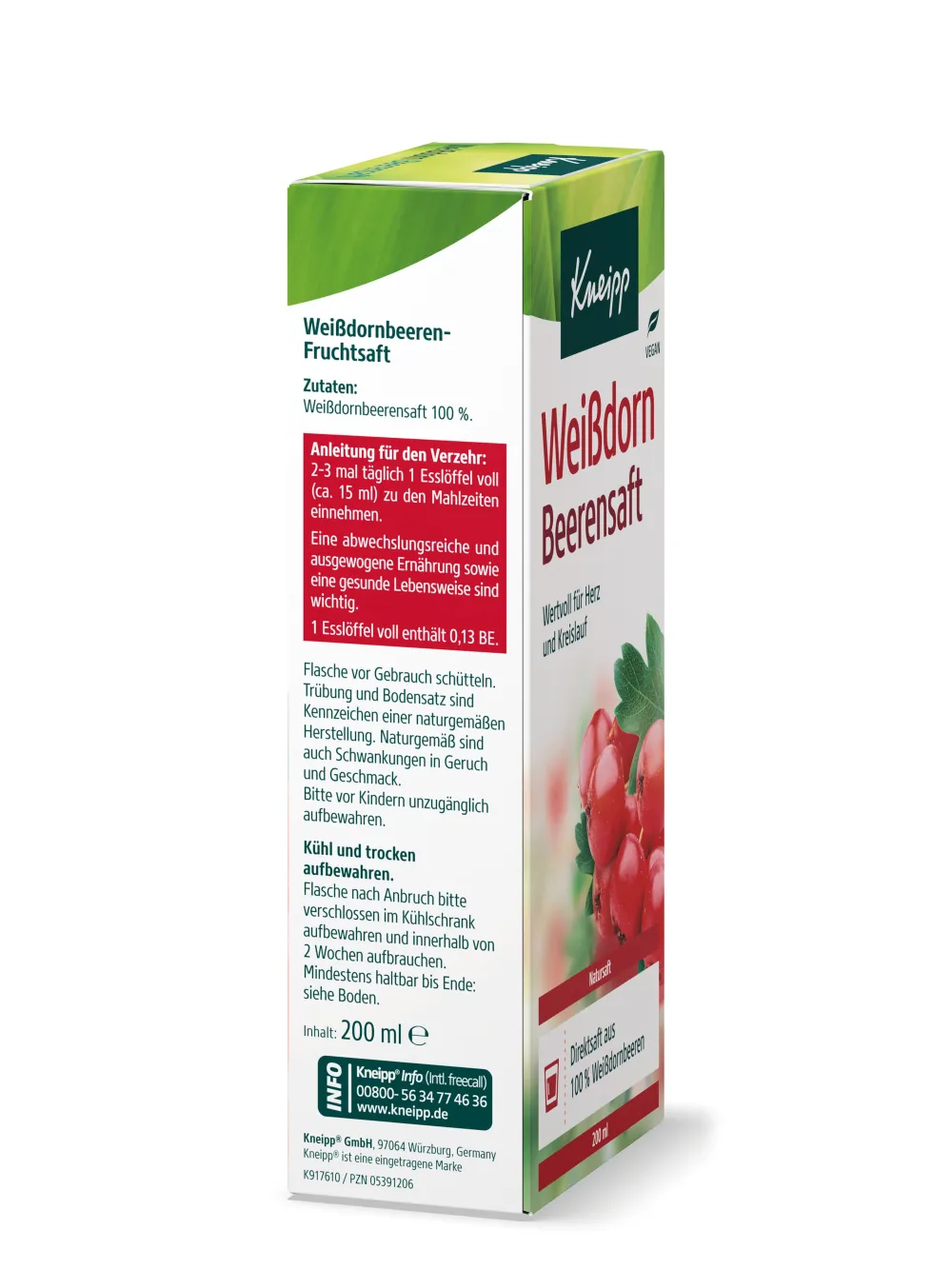 ® Weißdorn Beerensaft>Kneipp Online
