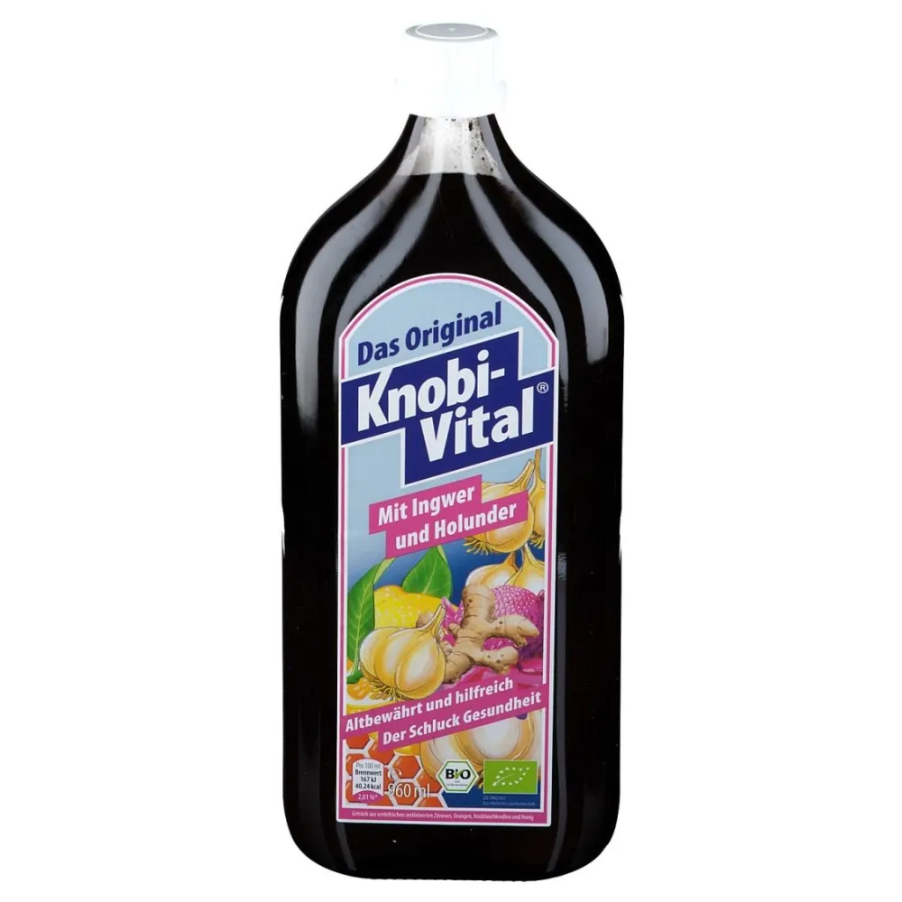 ® mit Ingwer und Holunder>KnobiVital Best