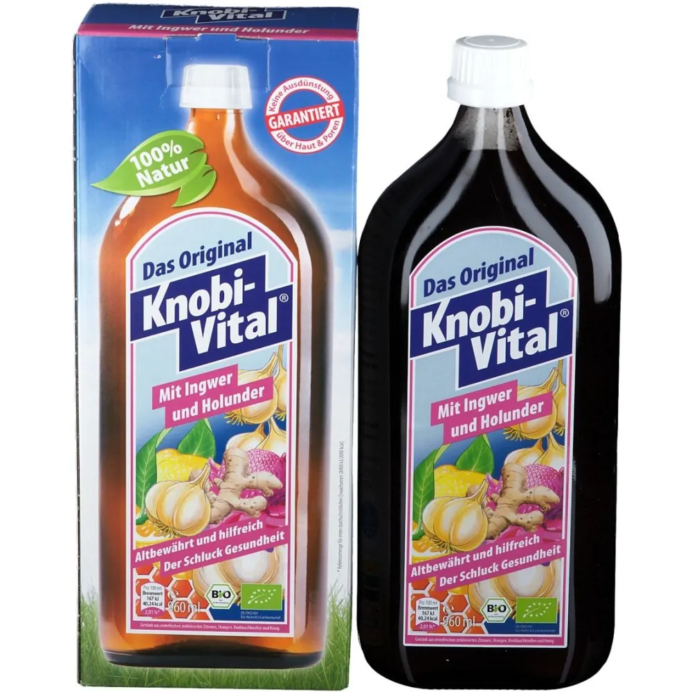 ® mit Ingwer und Holunder>KnobiVital Best