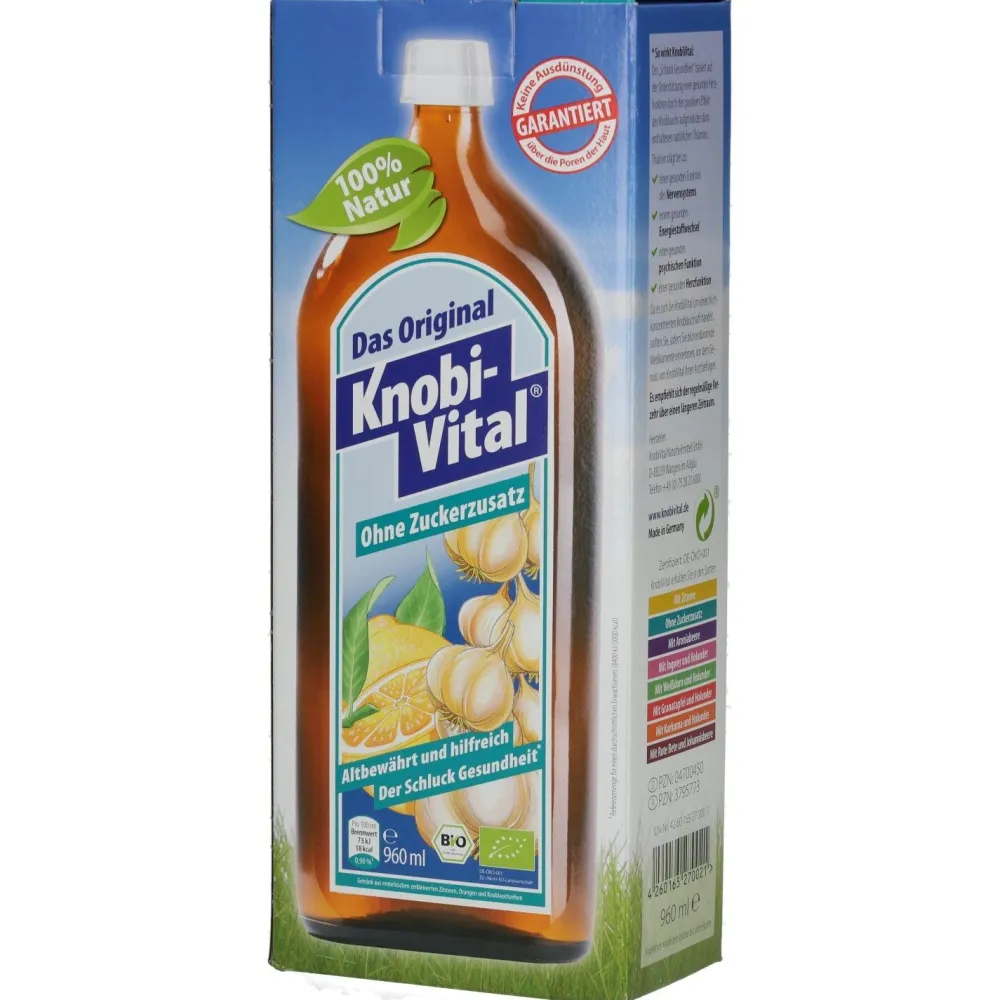 ® ohne Zuckerzusatz|KnobiVital New
