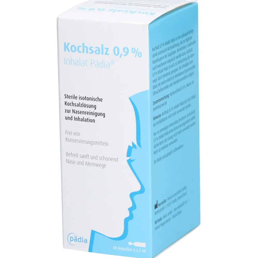 Kochsalz 0,9 % Inhalat Pädia> Hot