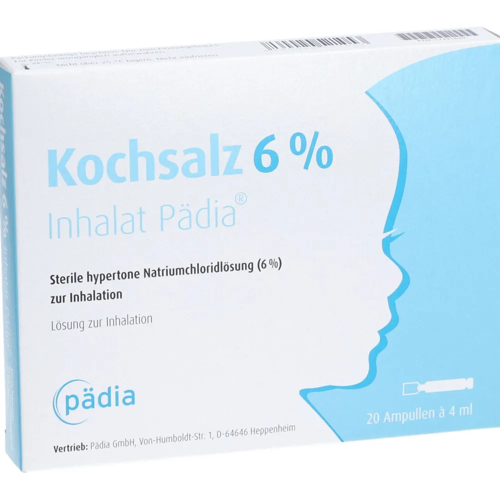 Kochsalz 6 % Inhalat Pädia®| New