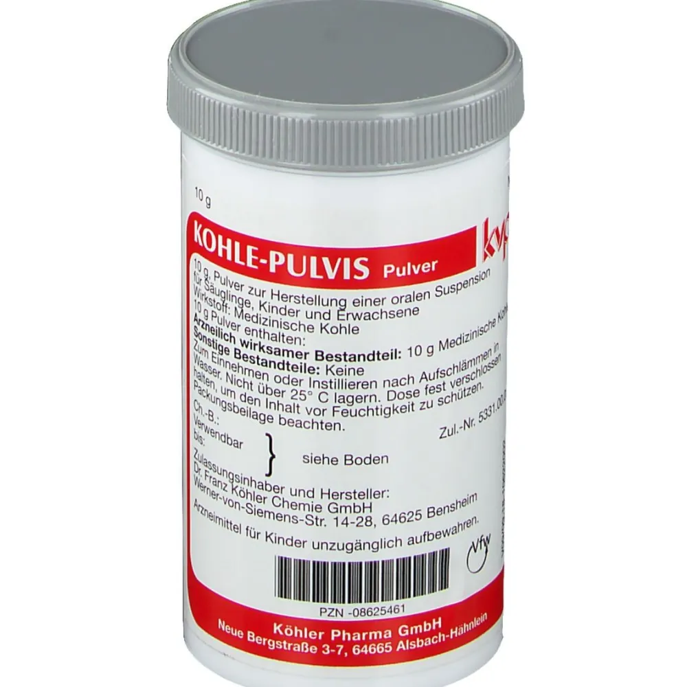 KOHLE-PULVIS Pulver| New