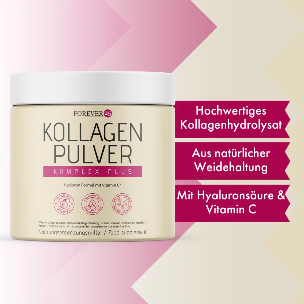 Kollagen Pulver - Forever25> New
