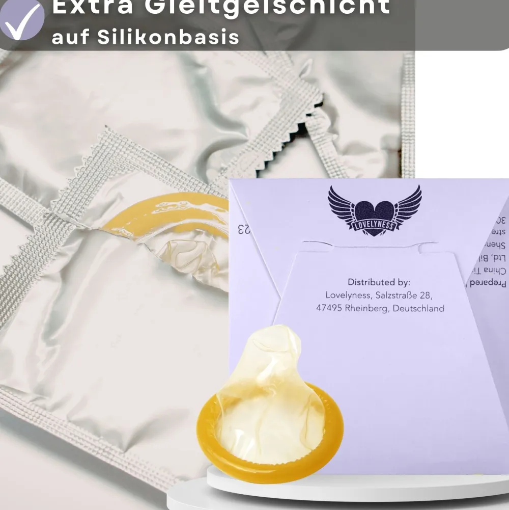 Kondome mit Geschmack Blaubeere -|LOVELYNESS Clearance