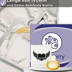 Kondome mit Geschmack Blaubeere -|LOVELYNESS Clearance