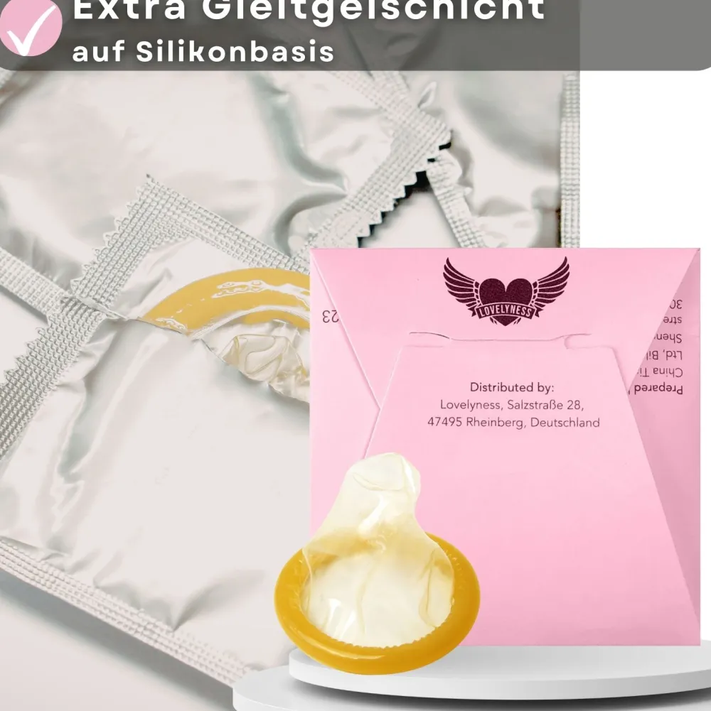 Kondome Sensitiv Gefühlsecht extra Dünn ->LOVELYNESS New
