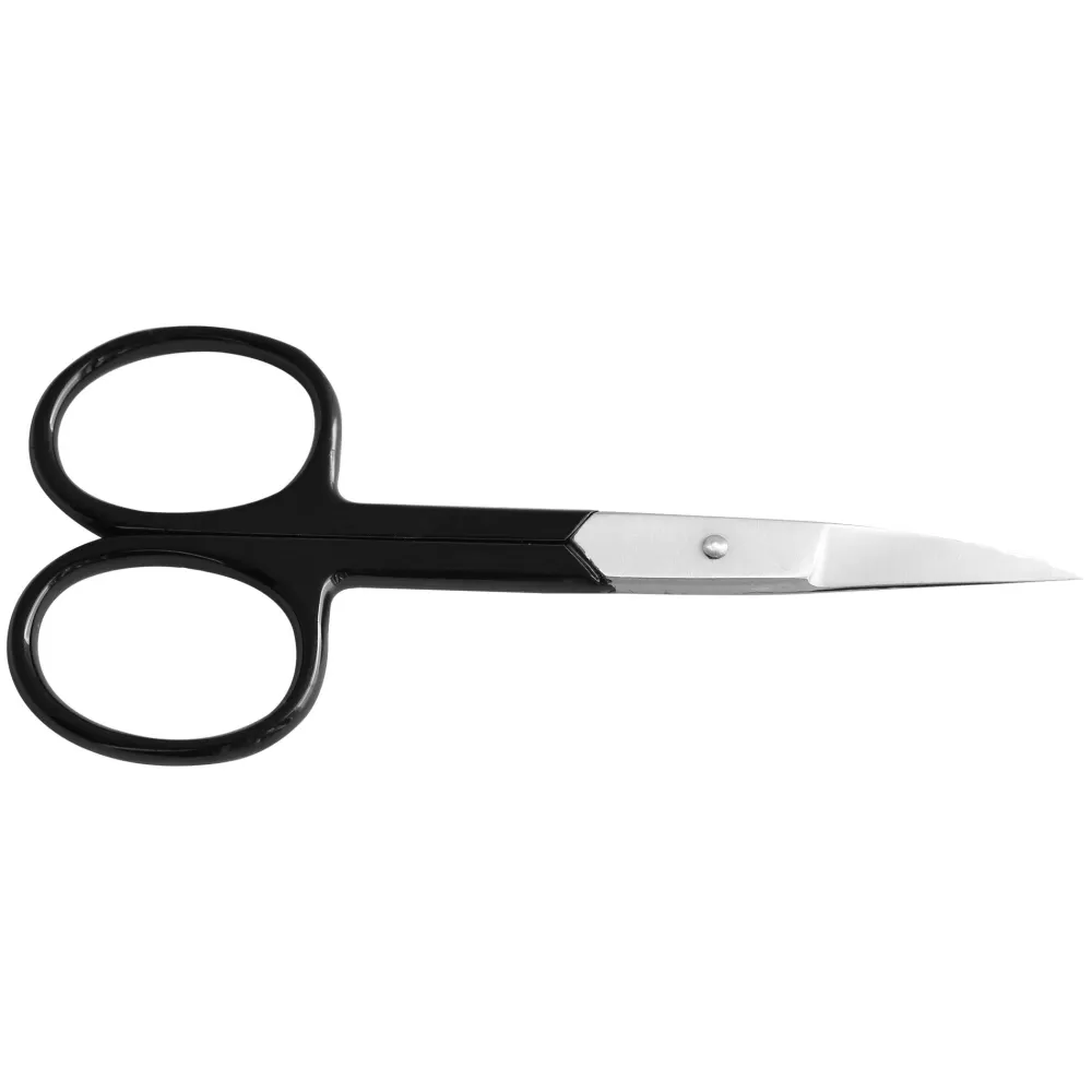 Nagelschere Gebogen Spitz Scharf Edelstahl, rostfrei (Schwarz)>K-Pro Outlet