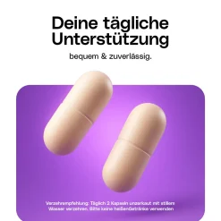 kraftreich® LEBER KOMPLEX mit Mariendistel, Artischocke, Löwenzahn & Cholin - 240 Kapseln| Hot