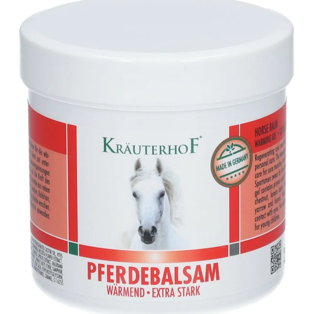 Kräuterhof® Pferdebalsam wärmend - extra stark|KRÄUTERHOF New