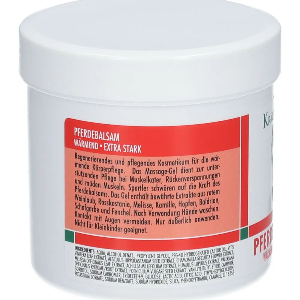 Kräuterhof® Pferdebalsam wärmend - extra stark|KRÄUTERHOF New