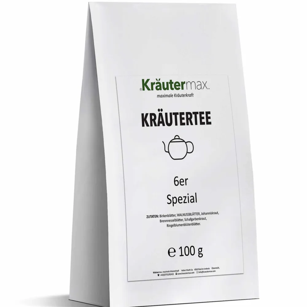 Kräutermax 6er Spezial Tee| Hot