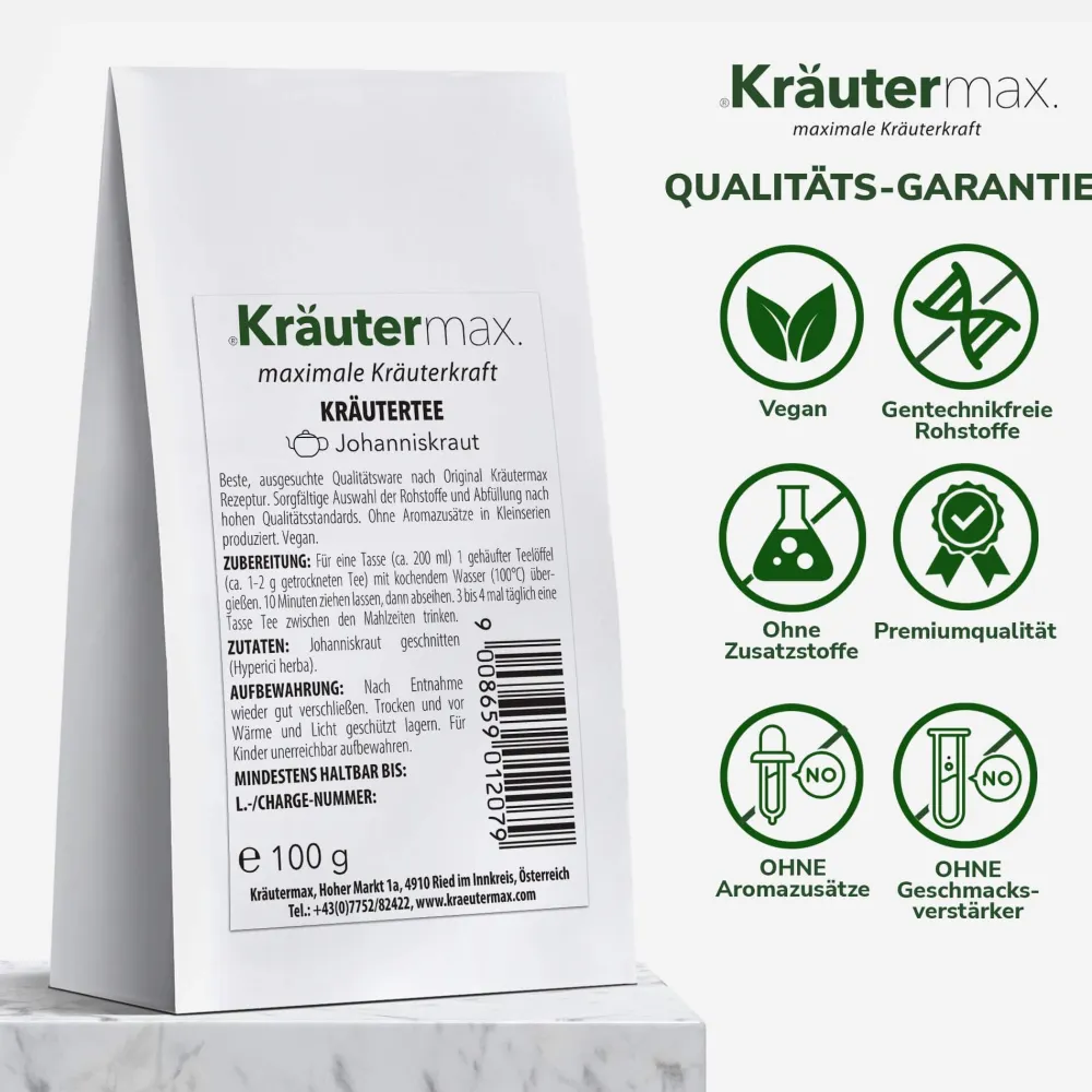 Johanniskraut Tee|Kräutermax Outlet
