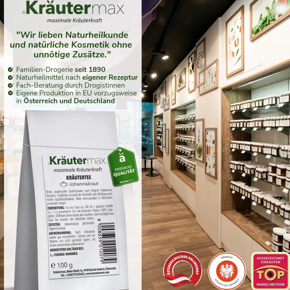 Johanniskraut Tee|Kräutermax Outlet