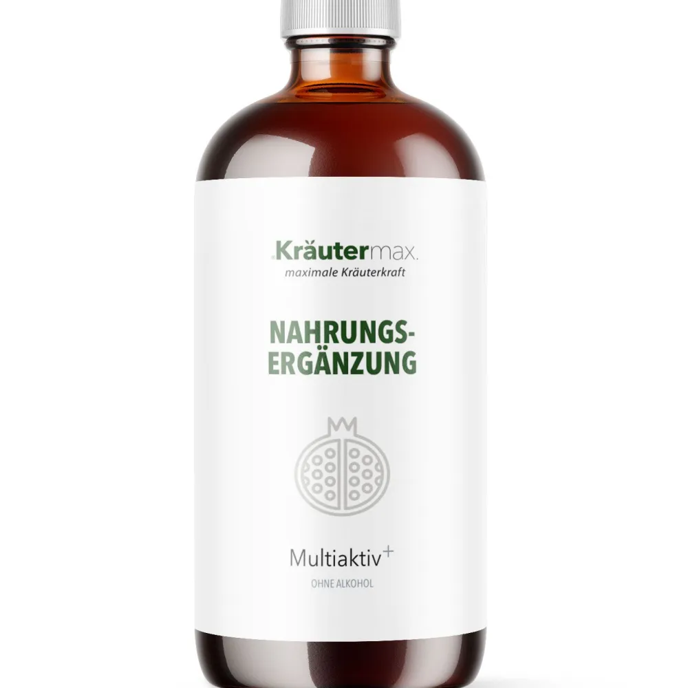Multiaktiv Saft plus Vitamin B1, B2, B6, B12, C, E>Kräutermax Best