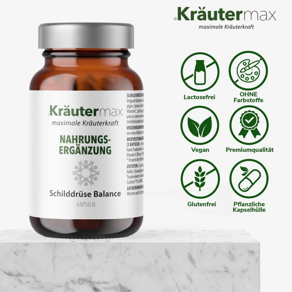 Kräutermax Schilddrüse Balance Kapseln> Online