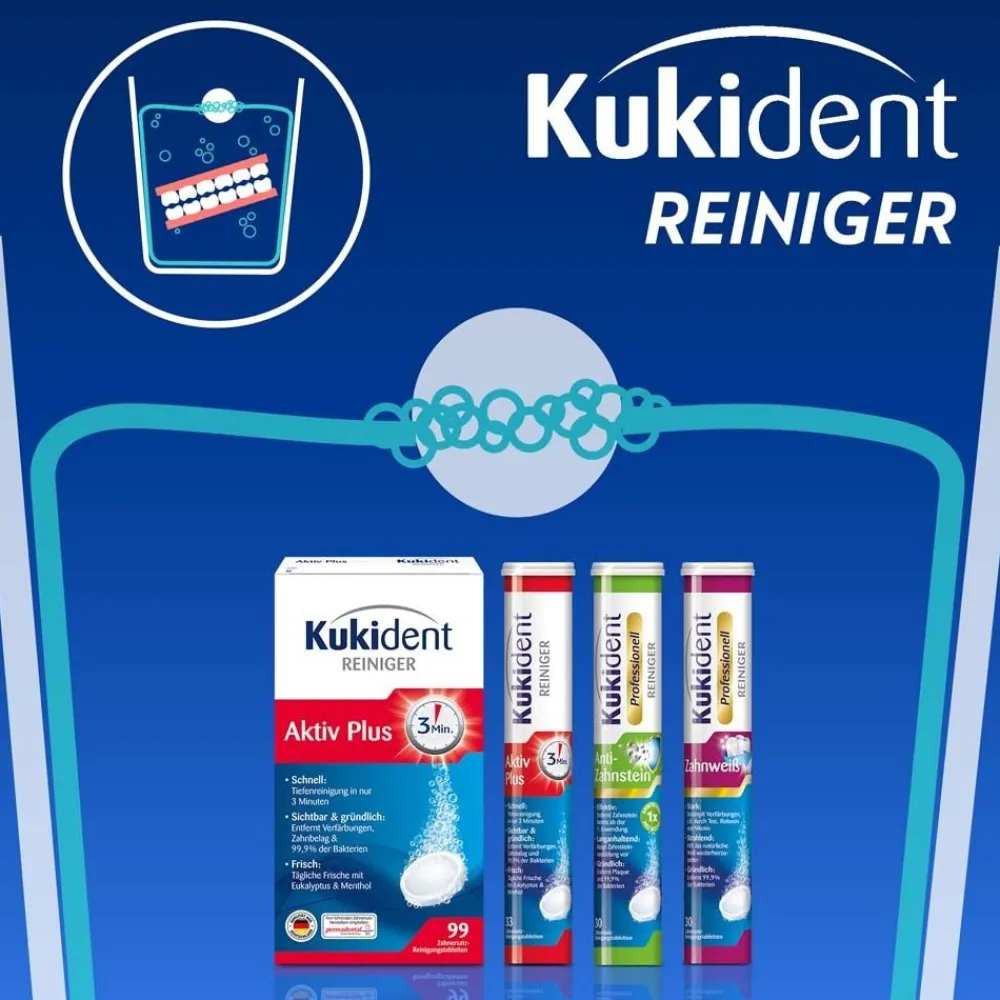 Professionell Haftcreme Med + Kamille|Kukident Outlet