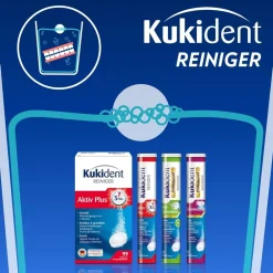 Professionell Zahnweiß Gebissreiniger Tabs|Kukident