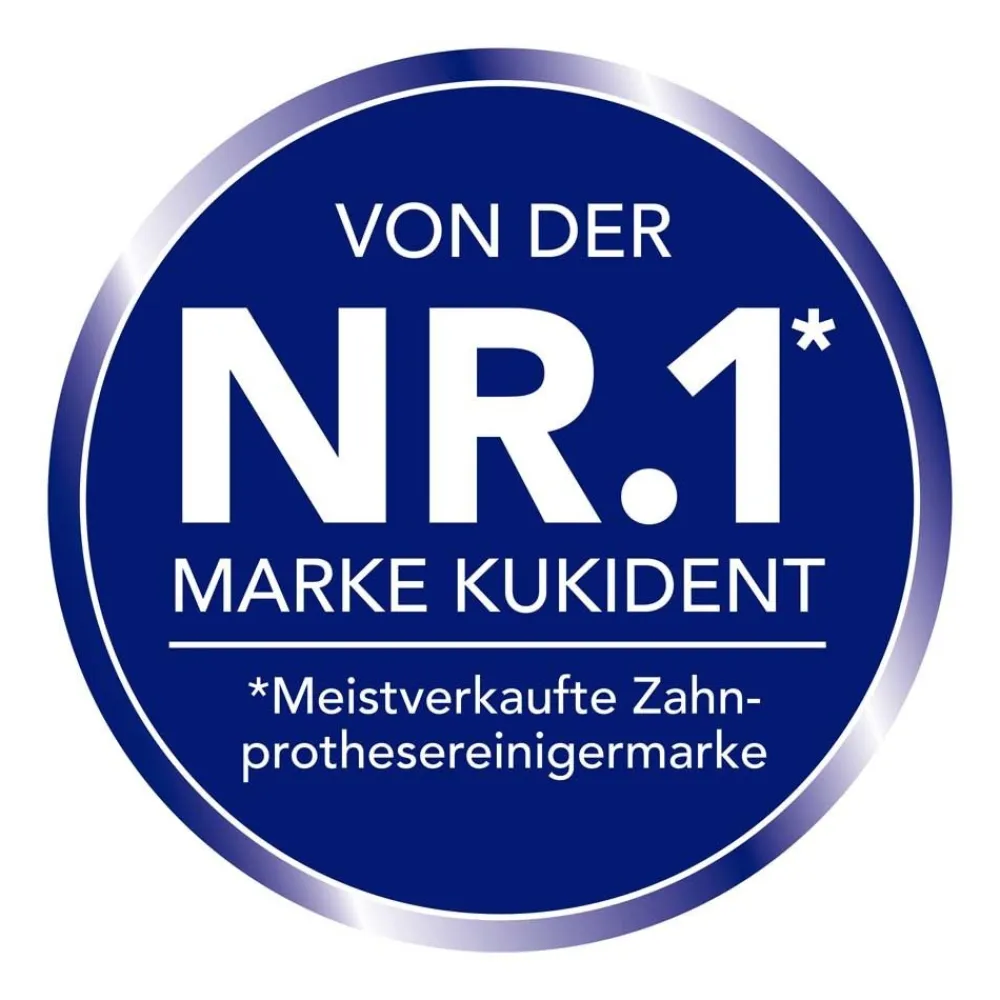 Professionell Zahnweiß Gebissreiniger Tabs|Kukident