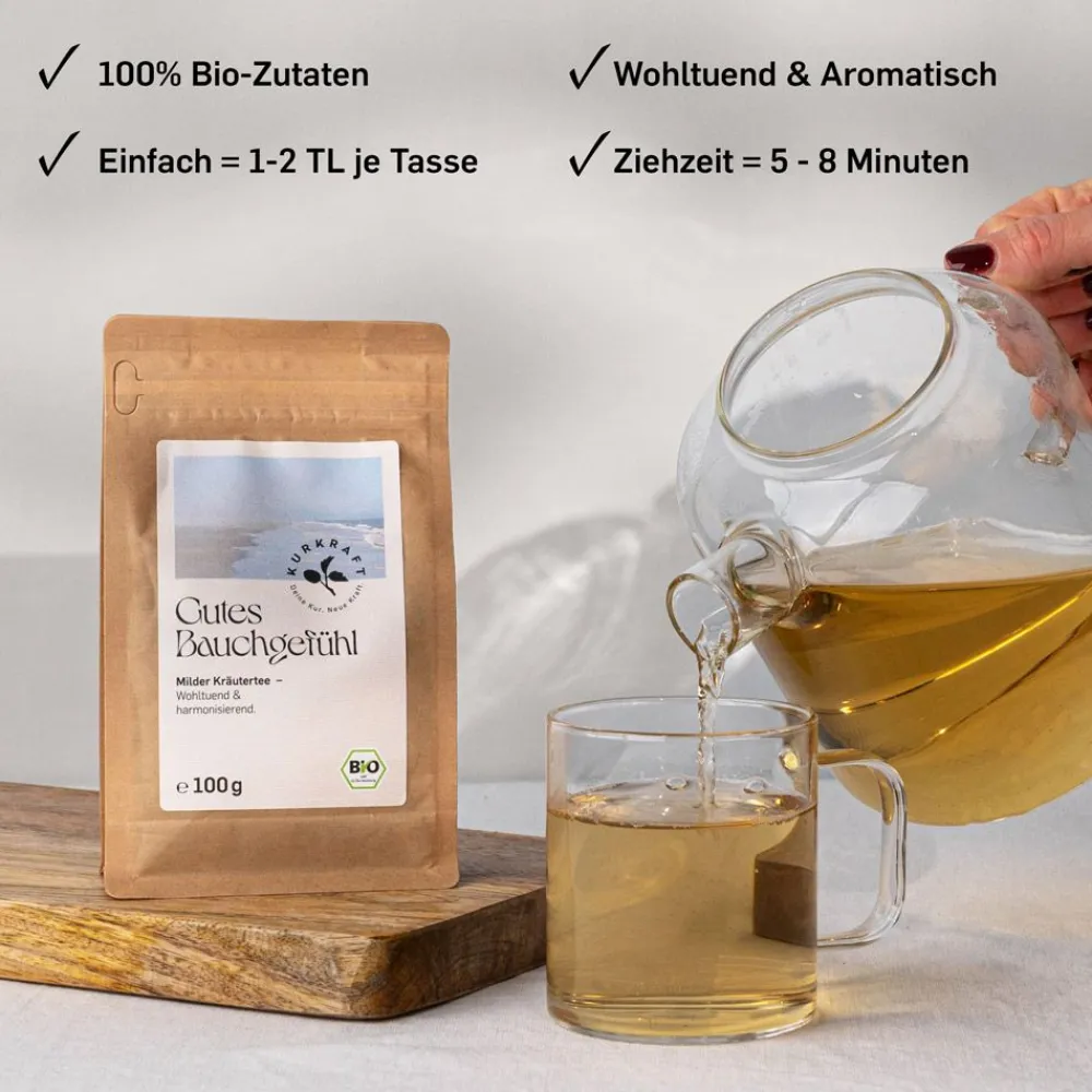 © Gutes Bauchgefühl Tee>KURKRAFT Sale