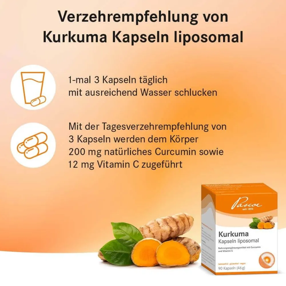 Kurkuma Kapseln liposomal| Outlet