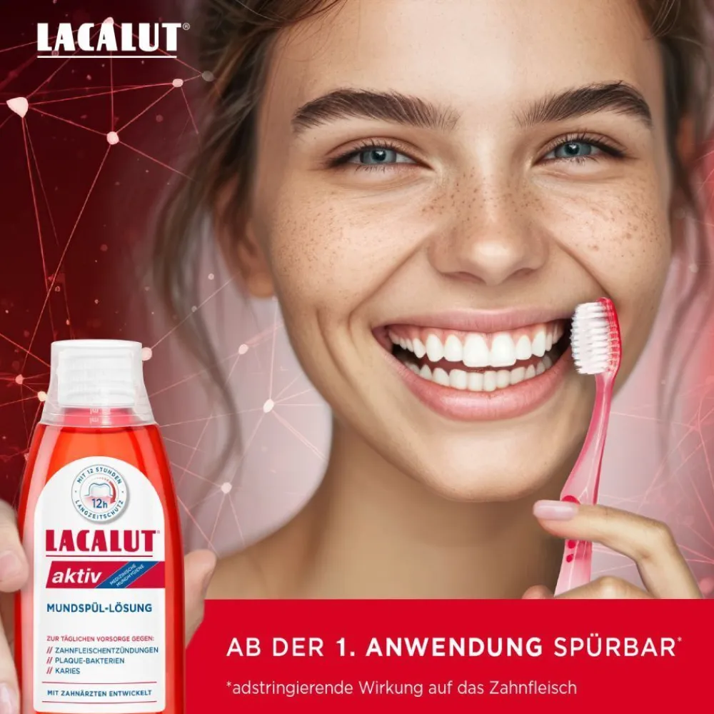 aktiv Mundspül-Lösung|LACALUT Clearance