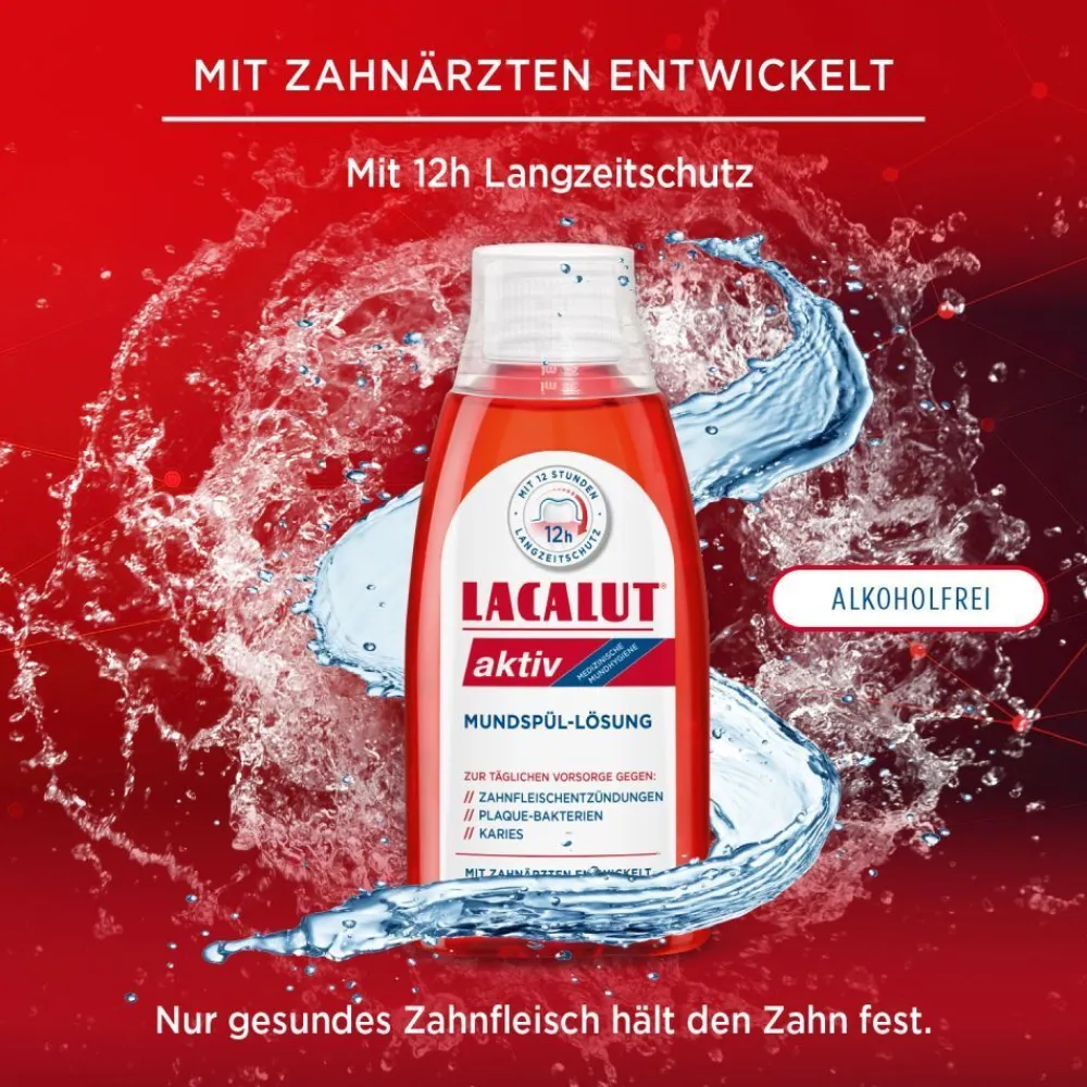 aktiv Mundspül-Lösung|LACALUT Clearance