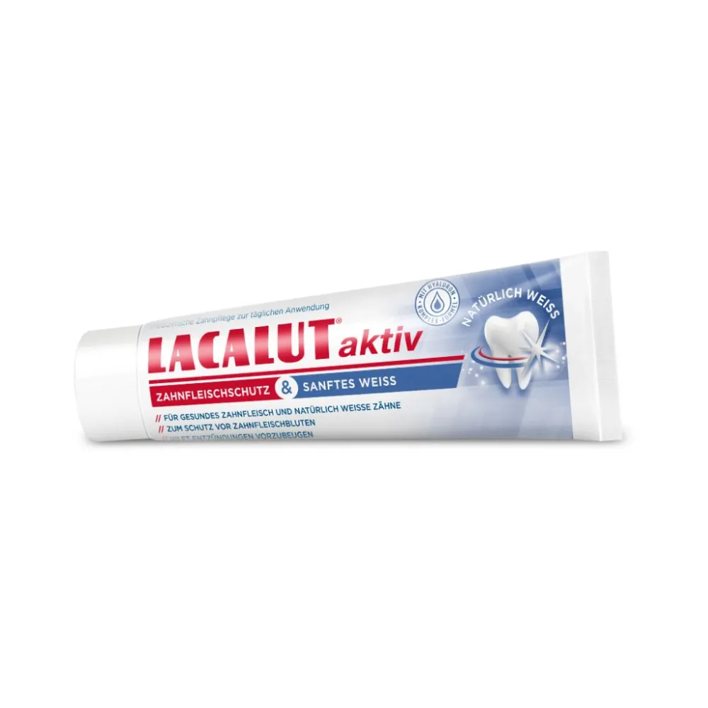 ® aktiv Zahnfleischschutz & sanftes Weiß>LACALUT New