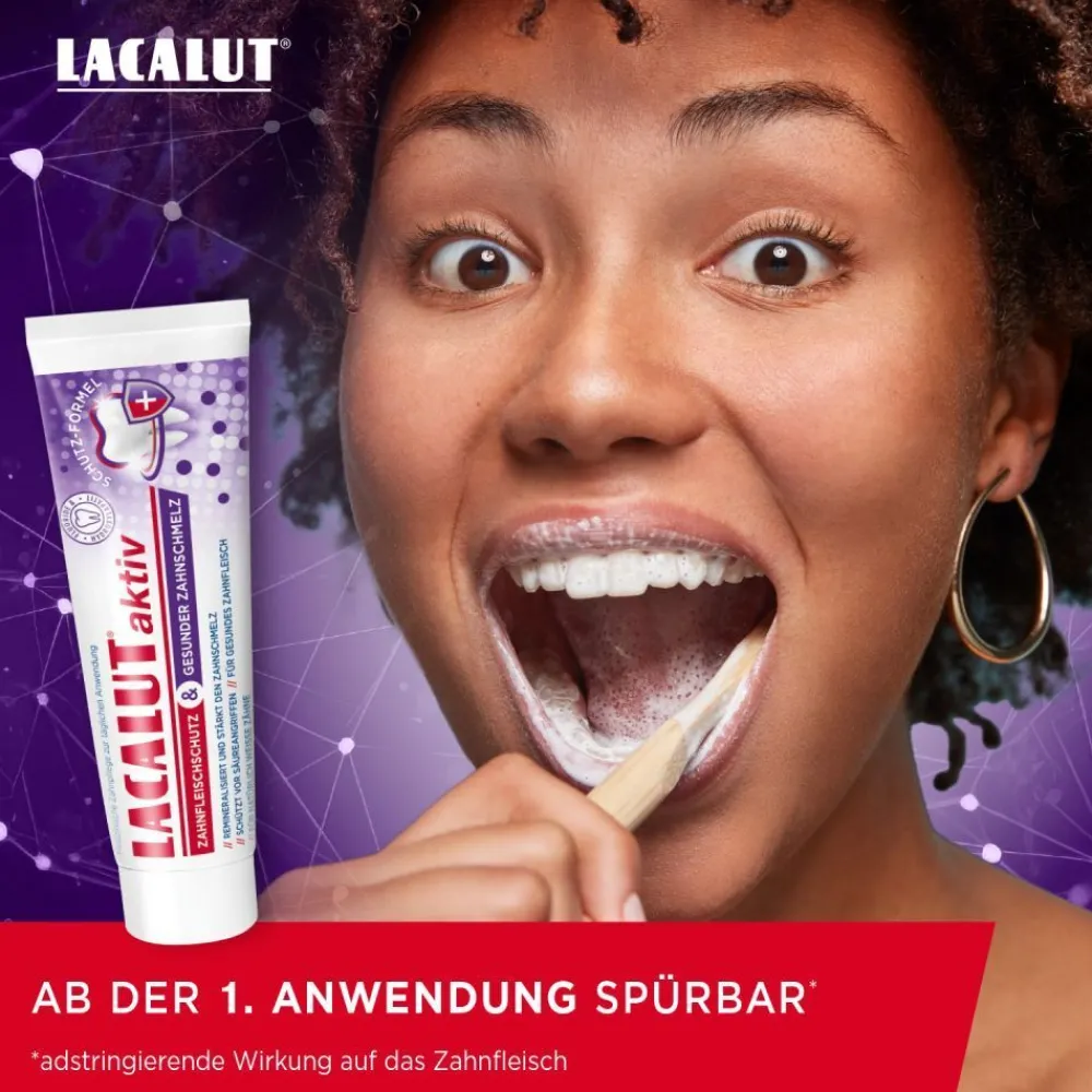 aktiv Zahnfleischschutz & gesunder Zahnschmelz|LACALUT Outlet