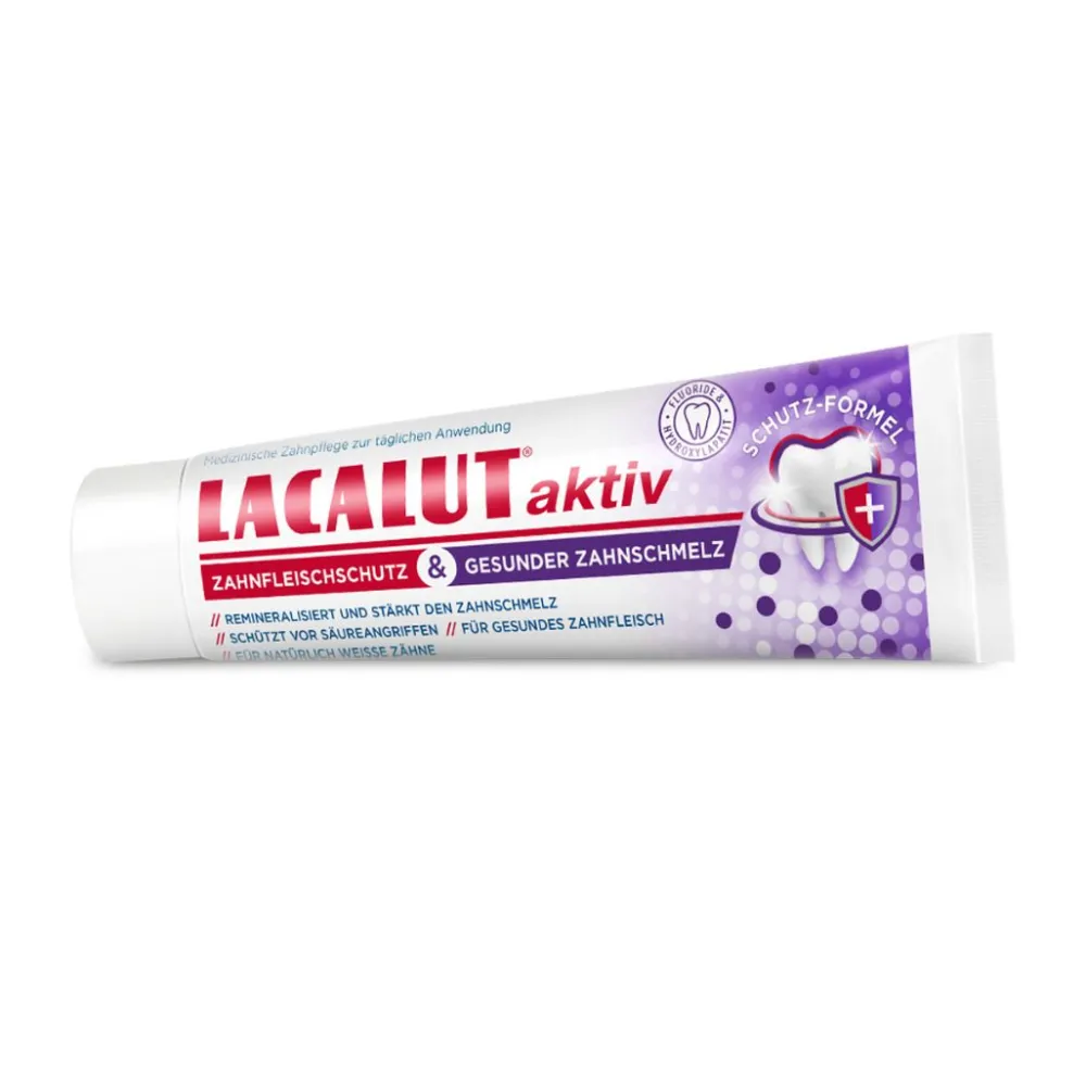 aktiv Zahnfleischschutz & gesunder Zahnschmelz|LACALUT Outlet