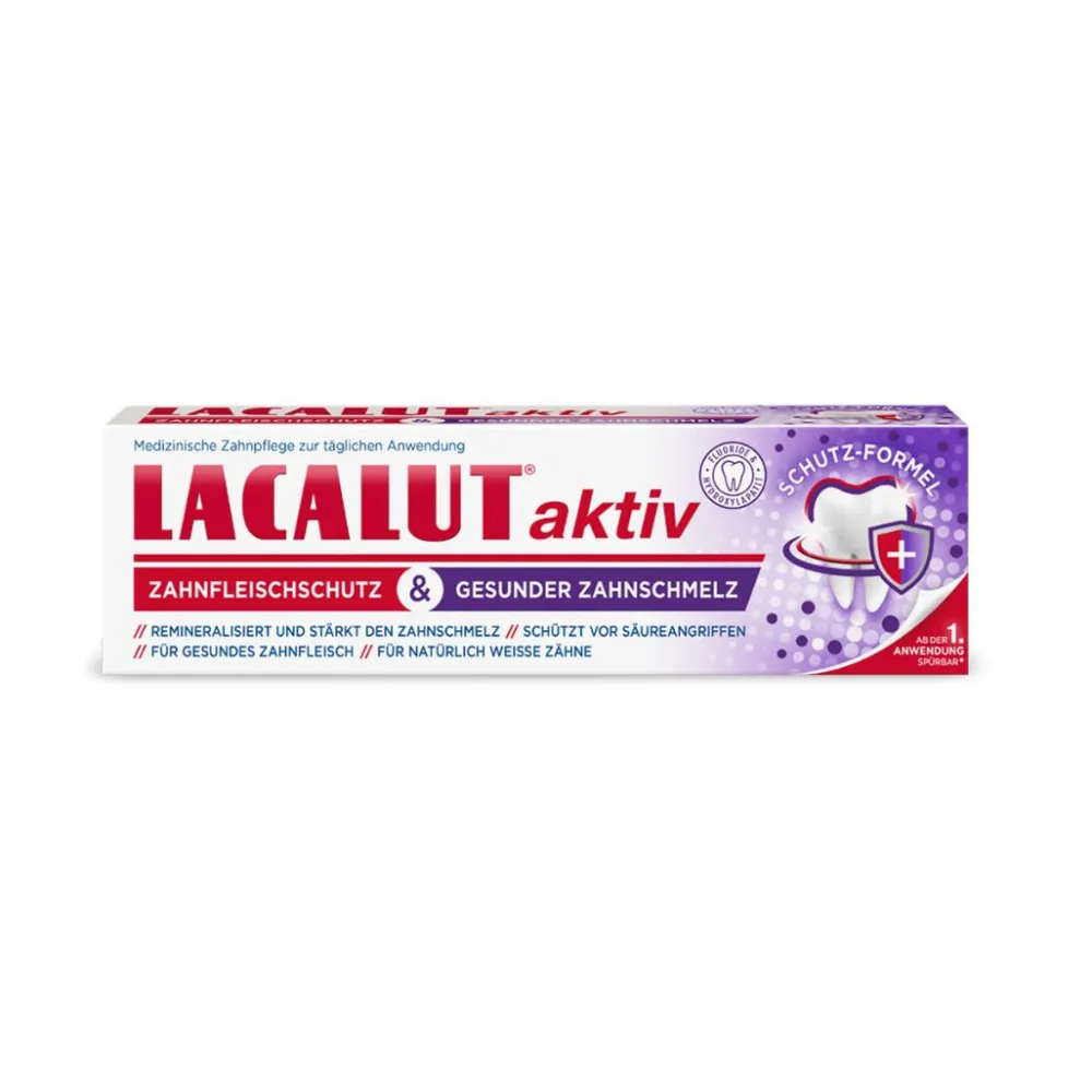 aktiv Zahnfleischschutz & gesunder Zahnschmelz|LACALUT Outlet
