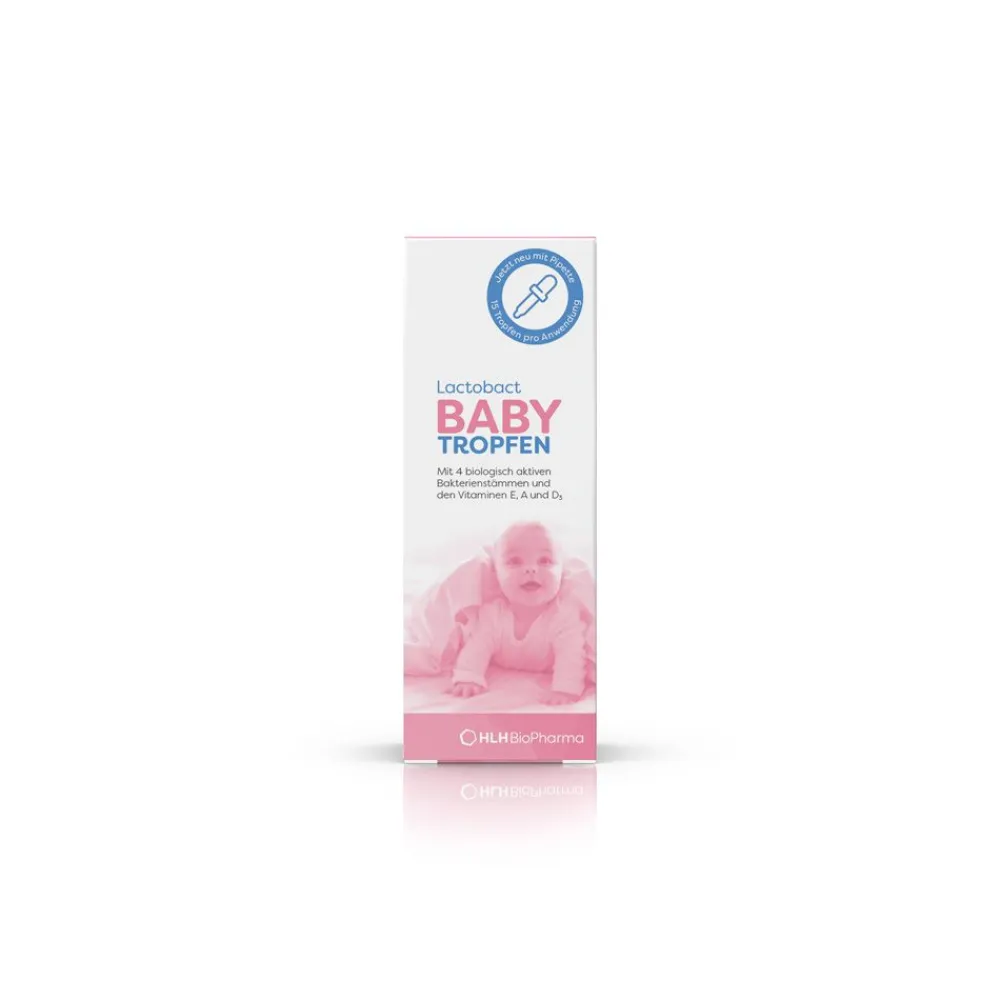 Lactobact BABY TROPFEN - Biologisch aktive Bakterien für die Darmflora ab dem Tag der Geburt| Best