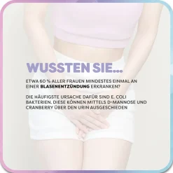 Lactobact INTIMA - Bei Blasenentzündungen und Harnwegsinfekten sowie zur Stärkung der Intimflora. 3-fach stark für die Frau mit Cranberry, D-Mannose und Milchsäurebakterien| Hot