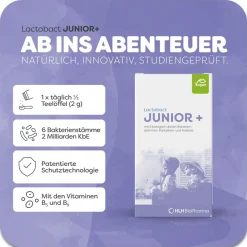 Lactobact JUNIOR +, Darmaufbau für Kinder ab 2 Jahren| Discount