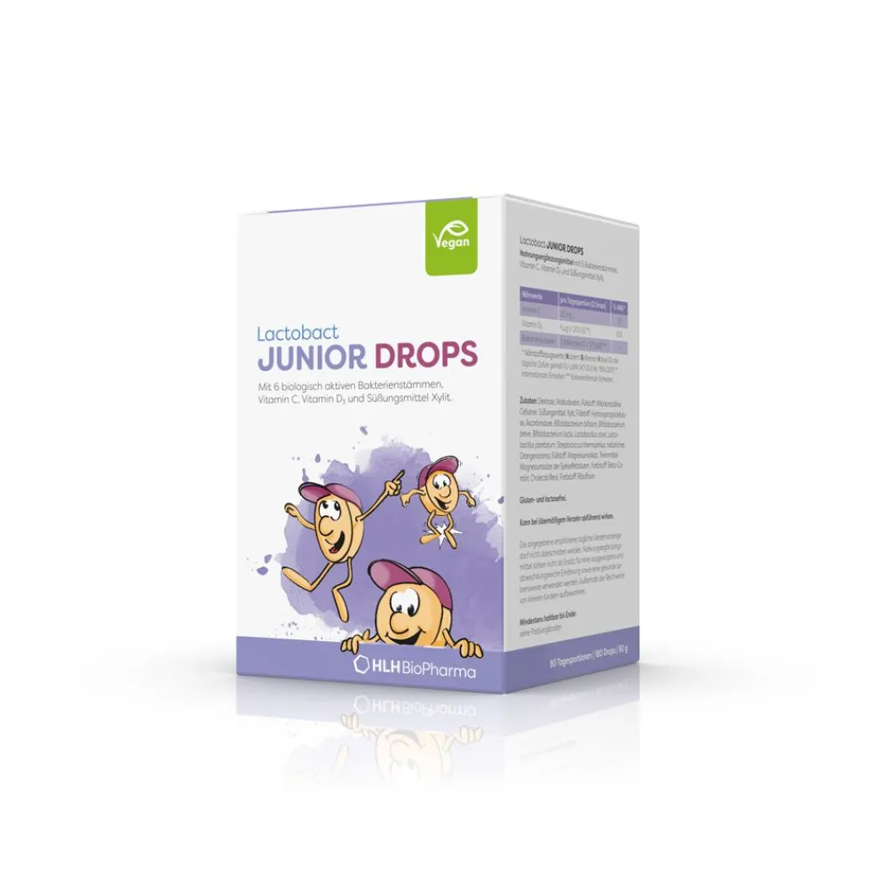 Lactobact JUNIOR DROPS, Darmaufbau für Kinder ab 3 Jahren> Outlet